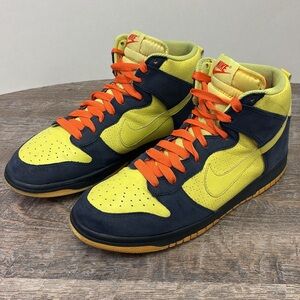 Vintage 2009 Nike Dunk Hi 317982 772 Size 10